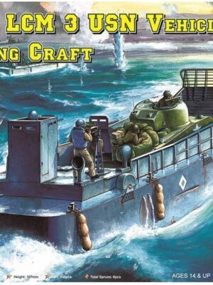 HobbyBoss Φιγούρα Μοντελισμού WW2 LCM 3 USN Vehicle Landing Craft | 1:48 | 84817