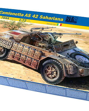 Italeri Φιγούρα Μοντελισμού Camionetta AS 42 Sahariana| 1:72 | 7044