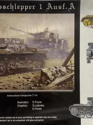 Master Box Φιγούρα Μοντελισμού Pz.Kpfw.1A ammunition tractor 1 Ausf. A | 1:35 | T3504