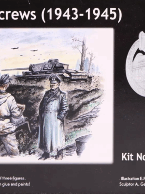 Master Box Φιγούρα Μοντελισμού German Tank Crews (1943-1945) Kit No. 2 | 1:35 | MB3508