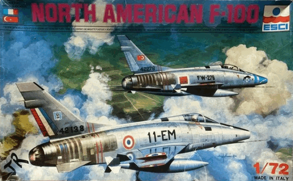 ESCI Φιγούρα Μοντελισμού North American F-100 | 1:72 | 9042