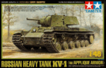 Tamiya Φιγούρα Μοντελισμού Russian Heavy Tank KV-1 Applique Armor | 1:48 | 32545