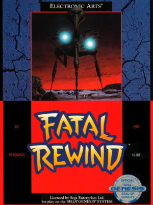 Fatal Rewind Sega Genesis USED CARTRIDGE ONLY