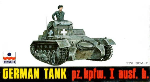 ESCI Φιγούρα Μοντελισμού German pz. kpfw. I ausf. b. | 1:72 | 8024