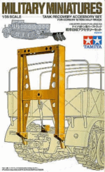 Tamiya Φιγούρα Μοντελισμού Tank Recovery Accessory Set for German 18 Ton Half-Track | 1:35 | 35243