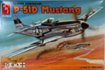North American P-51D Mustang Aircraft Model Kit | 1/48 | AMT/ERTL 8880