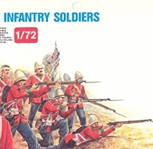 ESCI Φιγούρες Μοντελισμού Zulu War British Infantry Soldiers | 1:72 | 212