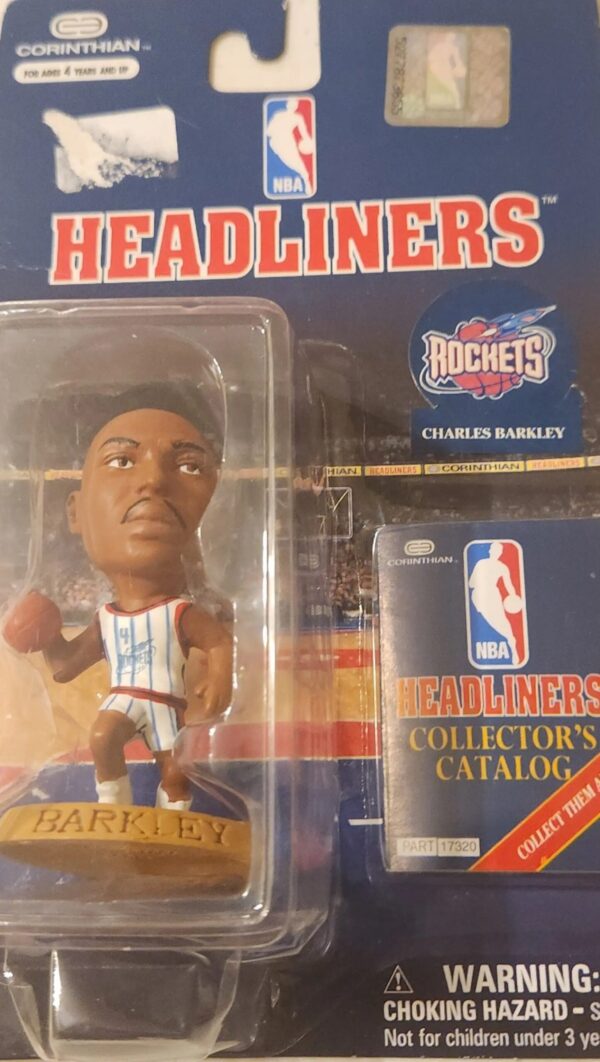 Charles Barkley Houston Rockets - Headliners Figure 1997 Corinthian NBA
