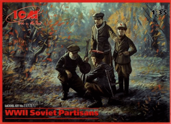 1:35 WWII Soviet Partisans | ICM 35631