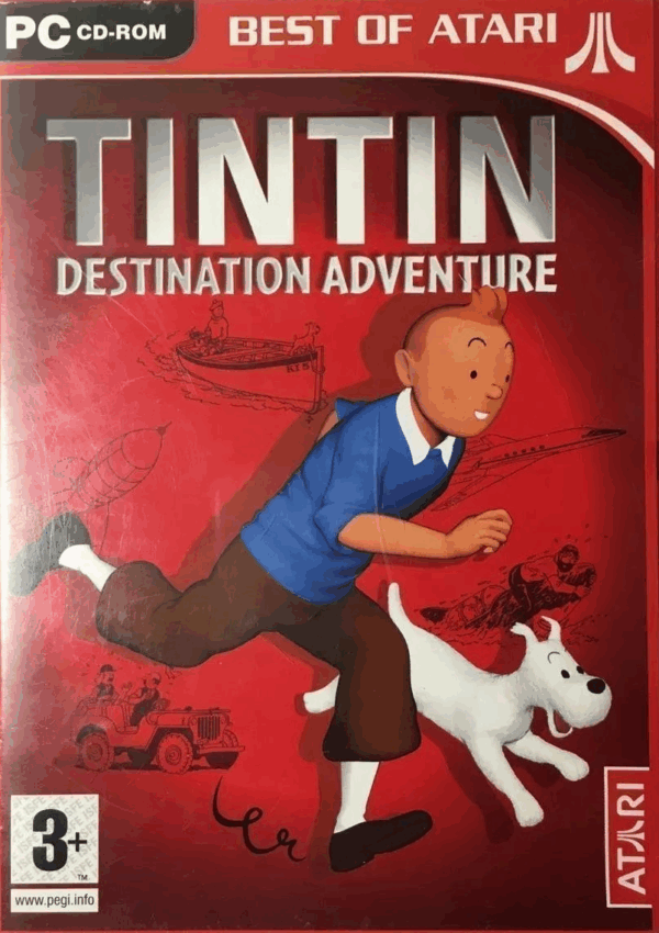 TinTin: Destination Adventure PC Game USED