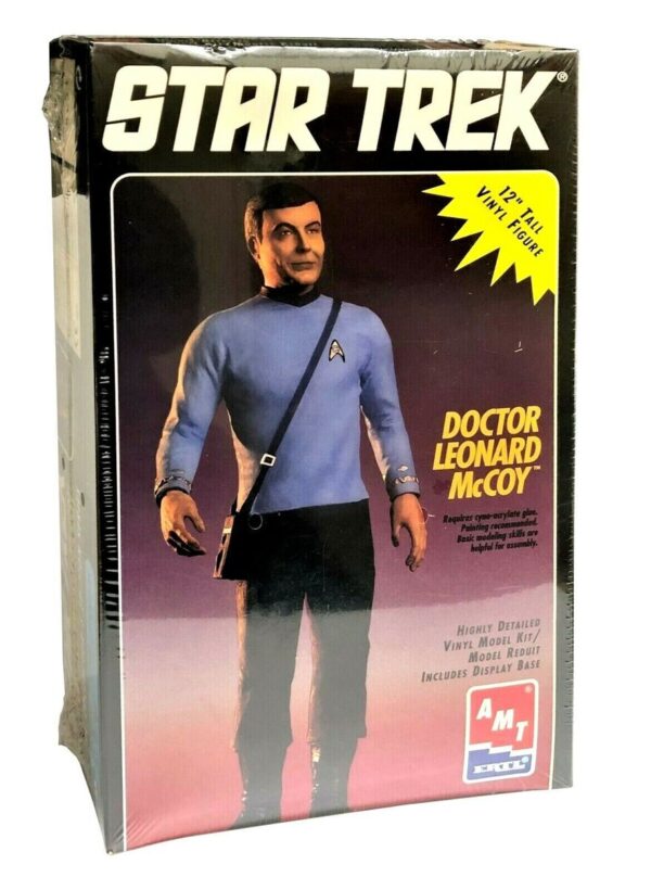 Star Trek Doctor Leonard McCoy 12” Vinyl Model Kit Special Collectors Edition Series | AMT/ERTL 8774