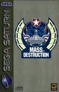 Mass Destruction Sega Saturn Game USED