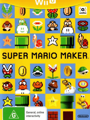 Super Mario Maker Wii U Game USED