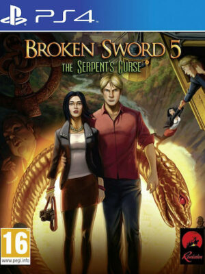 Broken Sword 5 The Serpent's Curse PS4 Game USED