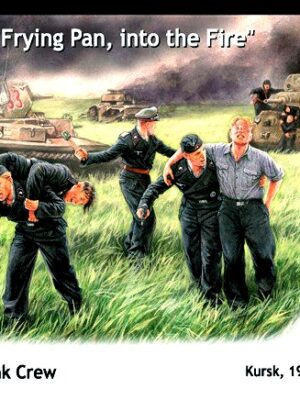 Master Box Φιγούρες Μοντελισμού German Tank Crew Kursk,1943 - Out of the frying pan, into the fire! | 1:35 | MB3536