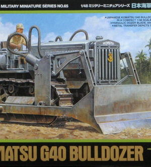 Tamiya Φιγούρα Μοντελισμού Japanese Navy IIWW Komatsu G40 Bulldozer | 1:48 | 32565