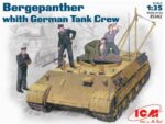 ICM Φιγούρα Μοντελισμού Bergepanther with German Tank Crew | 1:35 | 35342