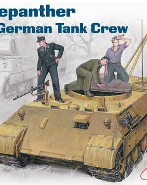 ICM Φιγούρα Μοντελισμού Bergepanther with German Tank Crew | 1:35 | 35342