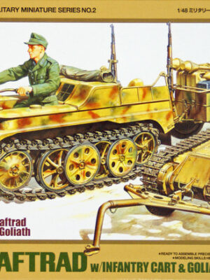 Tamiya Φιγούρα Μοντελισμού Kettenkraftrad with Infantry Cart & Goliath Demolition Vehicle | 1:48 | 32502
