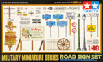 Tamiya Φιγούρα Μοντελισμού Road sign set | 1:48 | 32509