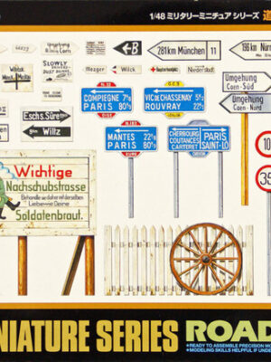 Tamiya Φιγούρα Μοντελισμού Road sign set | 1:48 | 32509