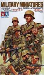 Tamiya Φιγούρες Μοντελισμού Military Miniatures D.A.K. German Africa Corps | 1:35 | 35037