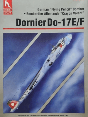 Hobby Craft Φιγούρα Μοντελισμού Dornier Do-17E/F |1:48 | HC1604