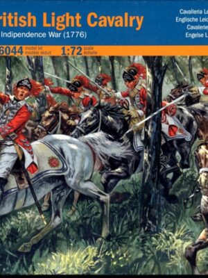 Italeri Φιγούρες Μοντελισμού British Light Cavalry U.S. Independance War | 1:72 | No.6044
