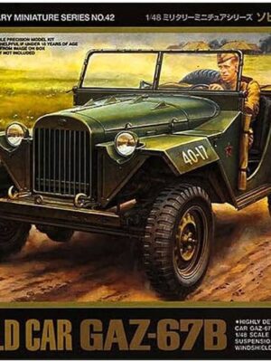 Tamiya Φιγούρα Μοντελισμού Russian Field Car GAZ-67B | 1:48 | 32542