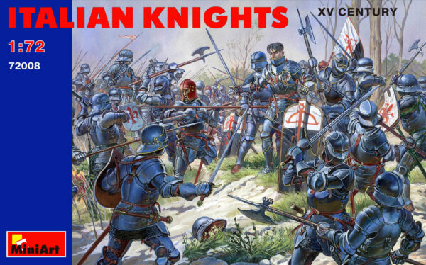 MiniArt Φιγούρες Μοντελισμού Italian Knights | 1:72 | 72008