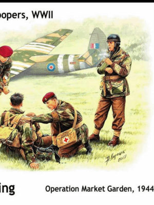 Master Box Φιγούρες Μοντελισμού British Paratroopers Kit No2, WWII Rgid Landing Operation Market Garden,1944 | 1:35 | MB3534