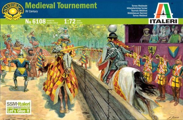 Italeri Φιγούρα Μοντελισμού Medieval Tournament | 1:72 | No.6108