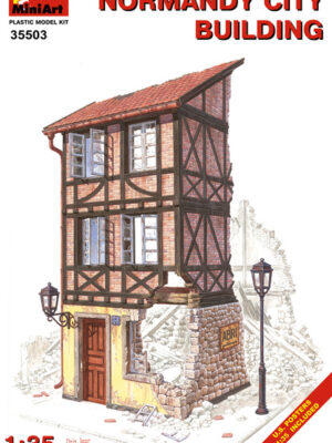 MiniArt Φιγούρα Μοντελισμού Normandy City Building | 1:35 | 35503