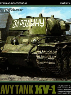Tamiya Φιγούρα Μοντελισμού Russian Heavy Tank KV-1 | 1:48 | 32535