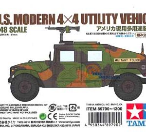 Tamiya Φιγούρα Μοντελισμού US Modern 4x4 Utility Vehicle | 1:48 | 89790