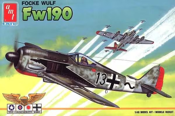 AMT/ERTL Φιγούρα Μοντελισμού Focke Wulf Fw 190 | 1:48 | 8887