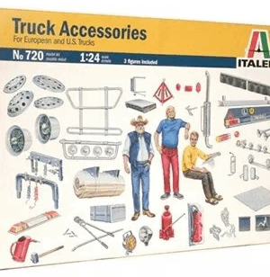 Italeri Φιγούρα Μοντελισμού Truck Accessories For European & U.S. Trucks | 1:24 | No.720