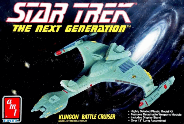 AMT/ERTL Star Trek The Next Generation Klingon Battle Cruiser | 1:1400 | 6812