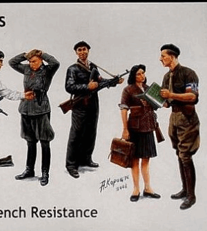 Master Box Φιγούρες Μοντελισμού French Resistance | 1:35 | MB3551