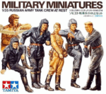 Tamiya Φιγούρες Μοντελισμού Military Miniatures Russian Army Tank Crew At Rest | 1:35 | 35214