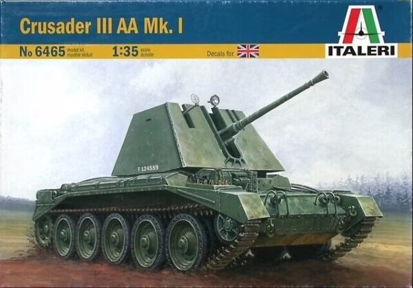 Italeri Φιγούρα Μοντελισμού Crusader III AA Mk.1 | 1:35 | No.6465