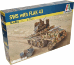 Italeri Φιγούρα Μοντελισμού SWS with FLAK 43 | 1:35 | No.6480