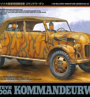 Tamiya Φιγούρα Μοντελισμού German Steyr type 1500A Kommandeurwagen | 1:48 | 32553