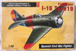 Hobby Craft Φιγούρα Μοντελισμού Polikarpov I-16 Type 10 Spanish Civil War Fighter |1:48 | HC1575