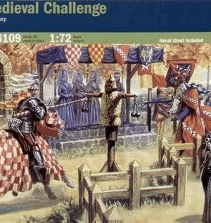 Italeri Φιγούρα Μοντελισμού Medieval Challenge | 1:72 | No.6109