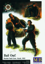 Master Box Φιγούρες Μοντελισμού Bail Out! - Russian Tank Crew, Kursk, 1943 | 1:35 | MB3551