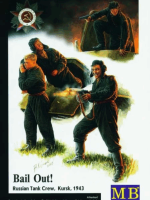 Master Box Φιγούρες Μοντελισμού Bail Out! - Russian Tank Crew, Kursk, 1943 | 1:35 | MB3551