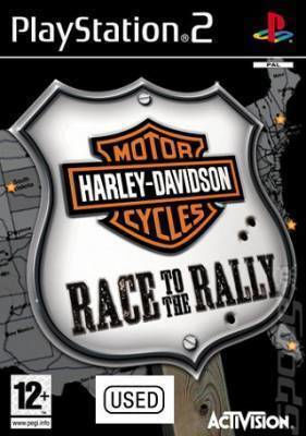 Harley-davidson Motorcycles Race To The Rally PS2 USED