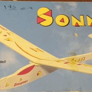 Gaupner Sonny ll Free Flight Sailplane Glider | 870mm | 4210