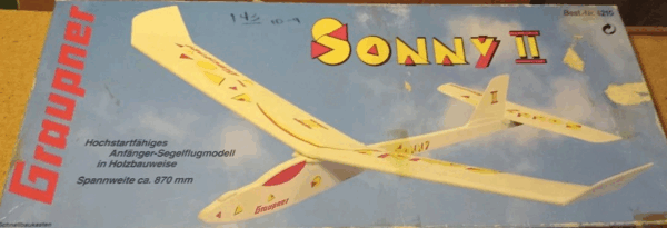 Gaupner Sonny ll Free Flight Sailplane Glider | 870mm | 4210